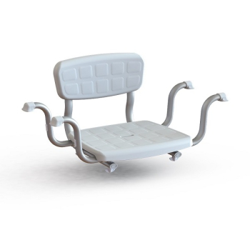 Ławka wgłębna z oparciem do wanny KING-BSB-20